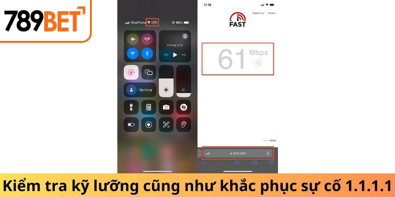 Kiểm tra kỹ lưỡng cũng như khắc phục sự cố 1.1.1.1